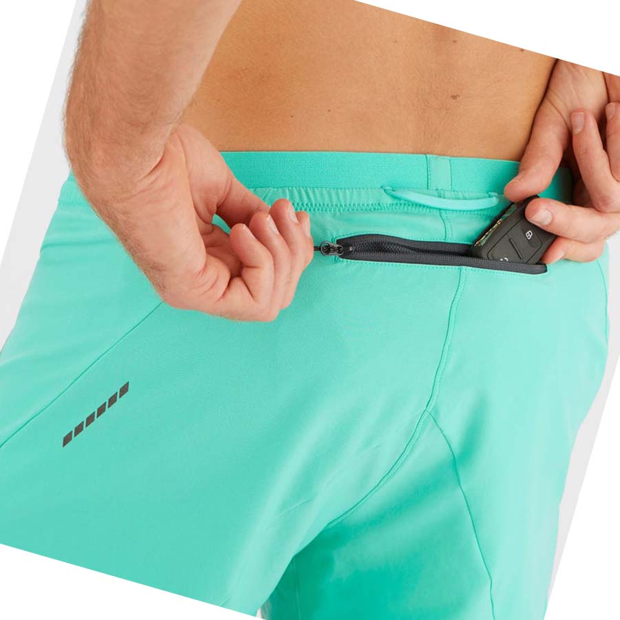 Bermudas Salomon CROSS 5'' Hombre Verde Menta | MX 3168XYU